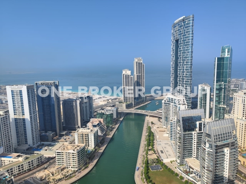 Huge 3BR+M | Full marina and sea view | Brand New